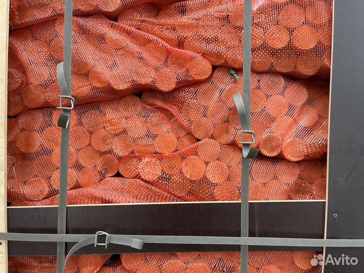 Дрова березовые в сетках