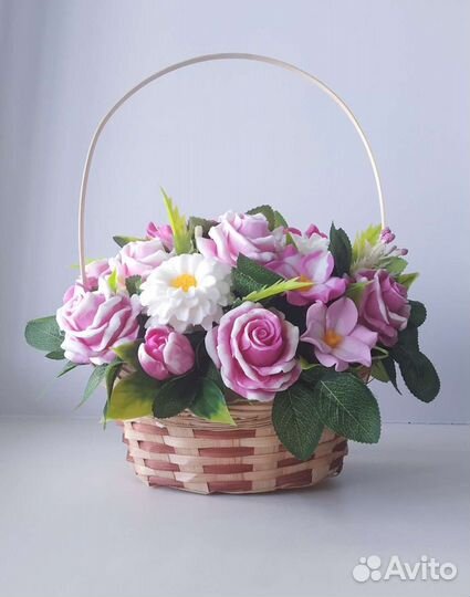 Букет из мыла ручной работы