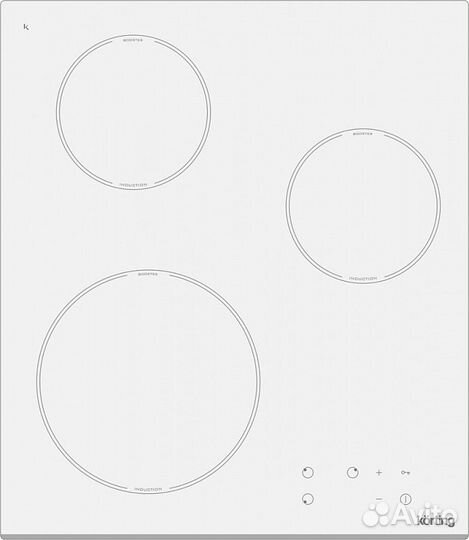 Варочная панель Korting HI 43053 BW