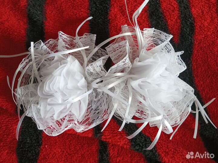 Белый школьный фартук