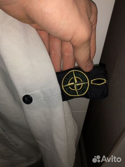 Зип худи stone island xl оригинал едет обратно