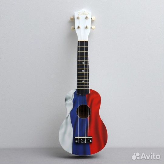 Укулеле с рисунком Fabio + Аксессуары