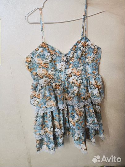 Женское платье с цветочным принтом shein