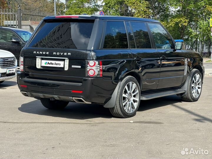 Land Rover Range Rover 4.4 AT, 2012, 117 000 км