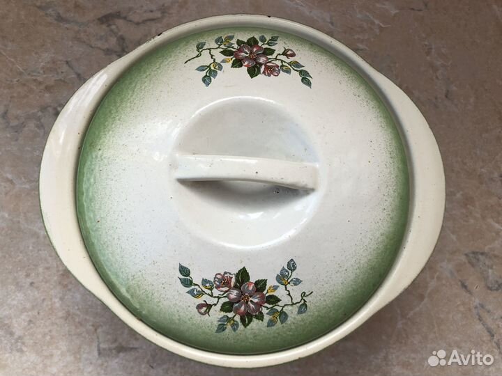 Кастрюля чугунная СССР