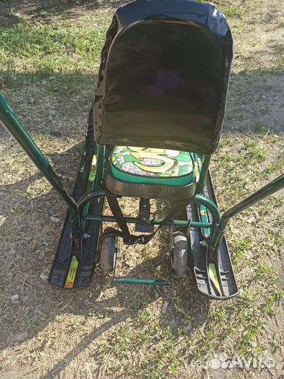 Снегокат с колесами