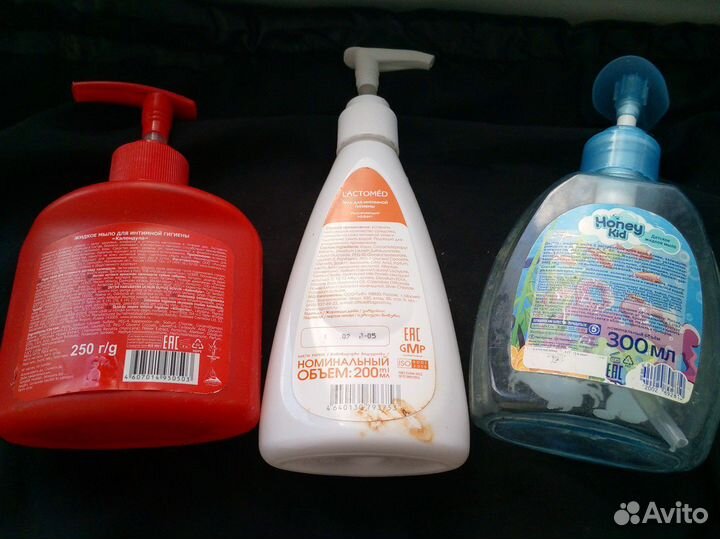 Флаконы с дозатором для косметики