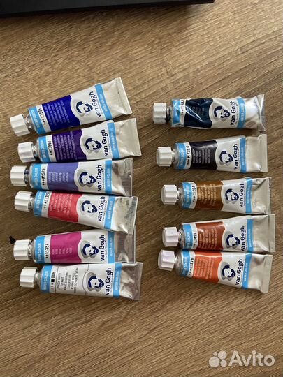 Акварель Rembrandt, Van Gogh, Jacksons