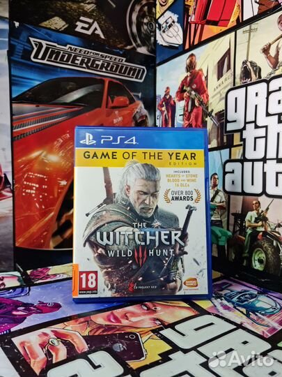 The Witcher 3 Wild Hunt goty (Rus) Ведьмак Ps4