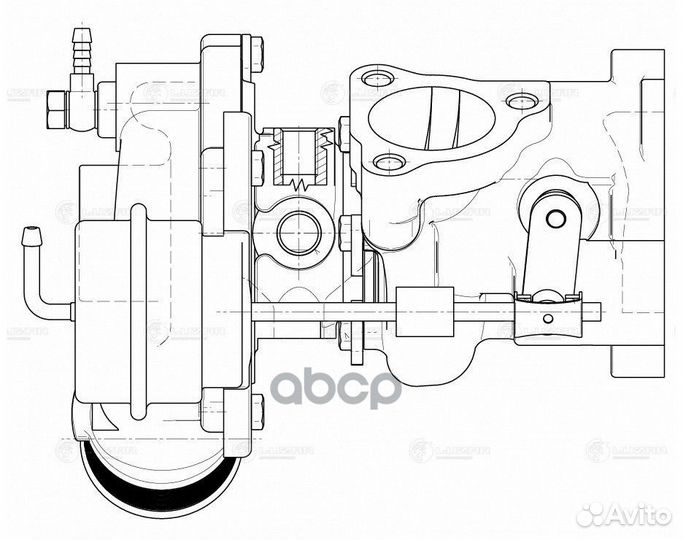 Турбина VW passat 98- 1.8T тип К03