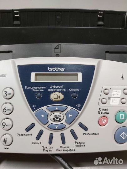 Телефон факс brother