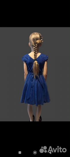 Нарядное платье для девочки 110 116