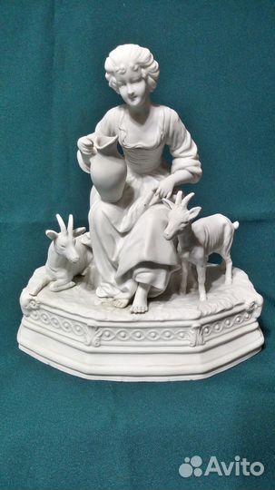 Статуэтка фарфор бисквит Германия 19 век