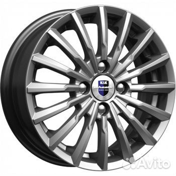 K&K Акцент : 5,5x14 4*100 Et:39 Dia:67,1 Дарк платинум