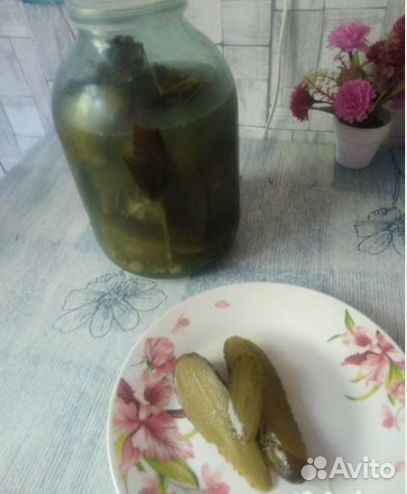 Огурцы соленые