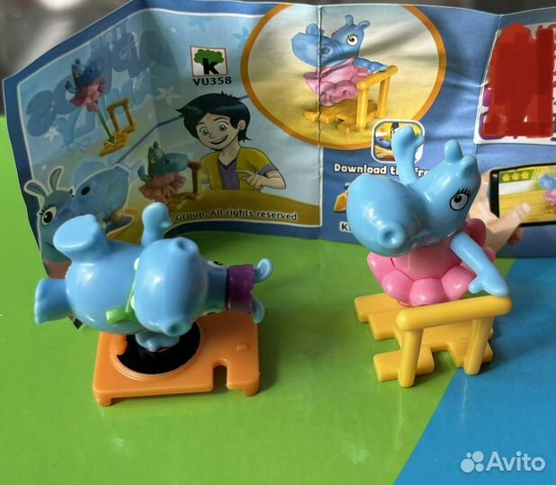 Киндер-сюрприз бегемоты 2022