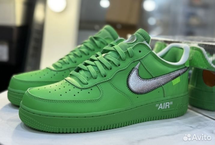 Кроссовки Nike Air Force 1 Low Off White Brooklyn