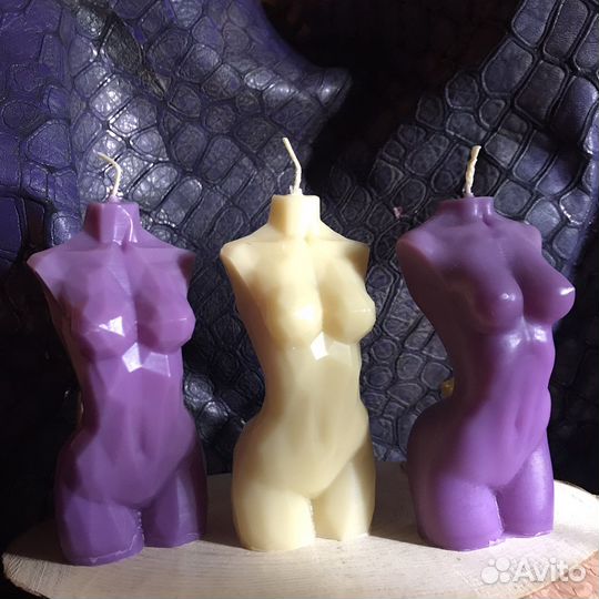 Свечи воск пчелиный в ассортименте