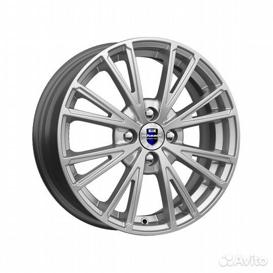 Литые диски 6x16 4x114.3 67.1 ET40 кик Меандр сильвер SK