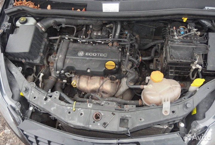 Двигатель и навесное Опель Корса 2008 Z12XEP