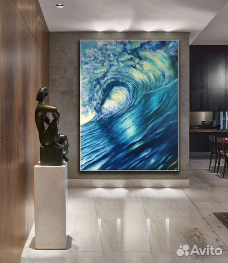 Картина маслом Взгляд из глубины