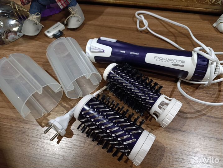 Фен щетка rowenta с насадками