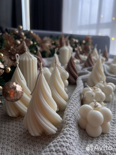 Подарочный бокс, набор свечей