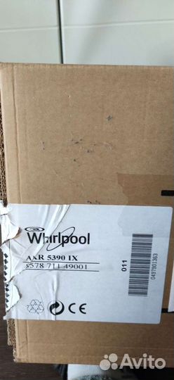 Вытяжка (встройка, выдвижная) whirpool AKR5390 IX