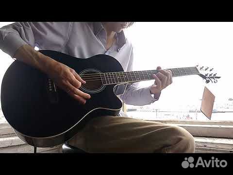 Акустическая гитара martinez W - 91 C / BK/Новая