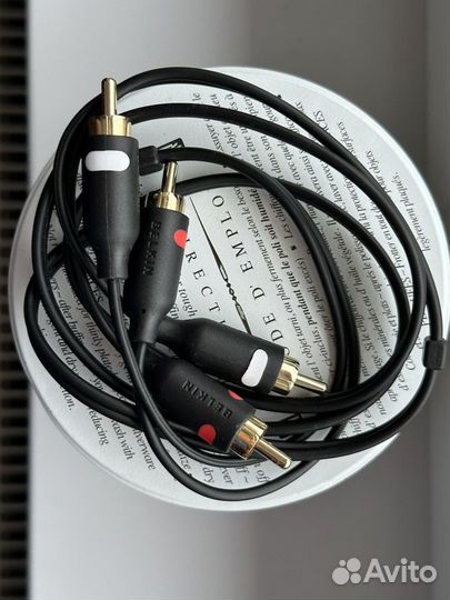 Межблочный кабель 2 rca 2rca Belkin