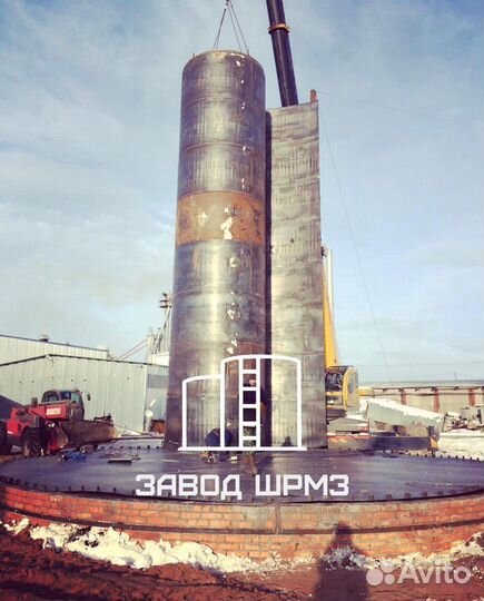 Резервуар вертикальный рвс 300 кубов