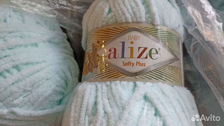 Пряжа baby alize softy plus