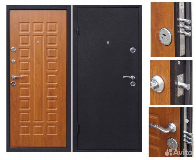 Входные металлические двери эконом
