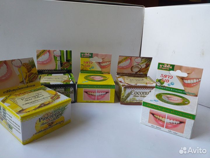 Тайская зубная паста