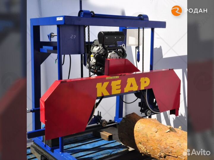 Ленточная пилорама «Кедр-70 Б» Lifan 27л/с