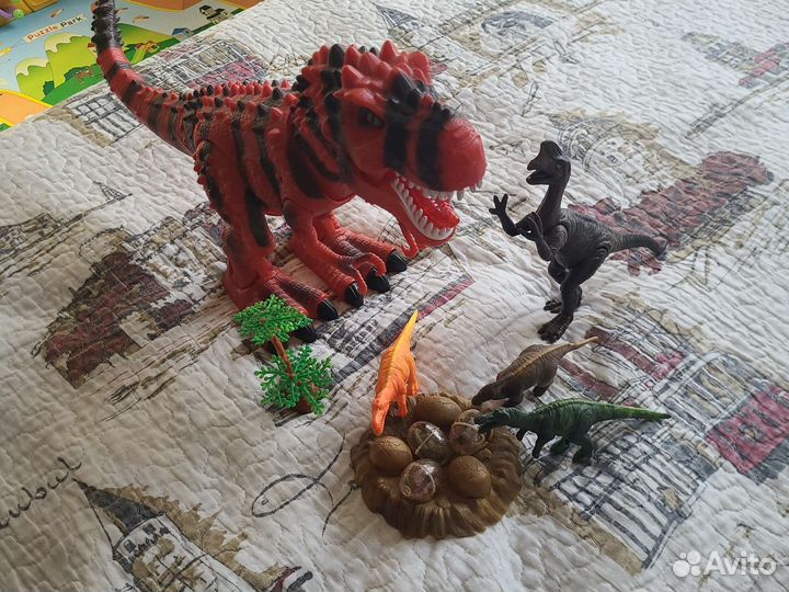 Динозавры игровой набор