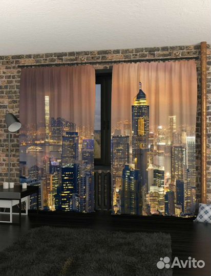 Фотошторы города