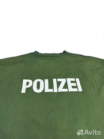 Футболка vetements polizei