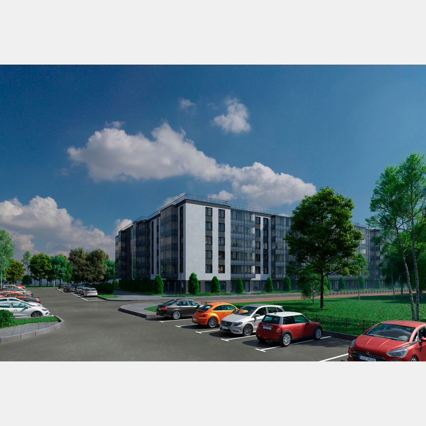 1-к. квартира, 32,8 м², 6/6 эт.