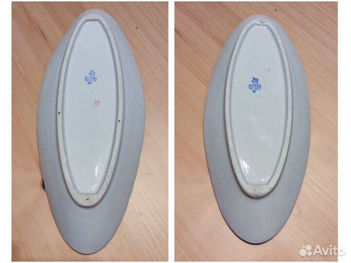 Селедочница “Кленовые листья” Дулёво СССР