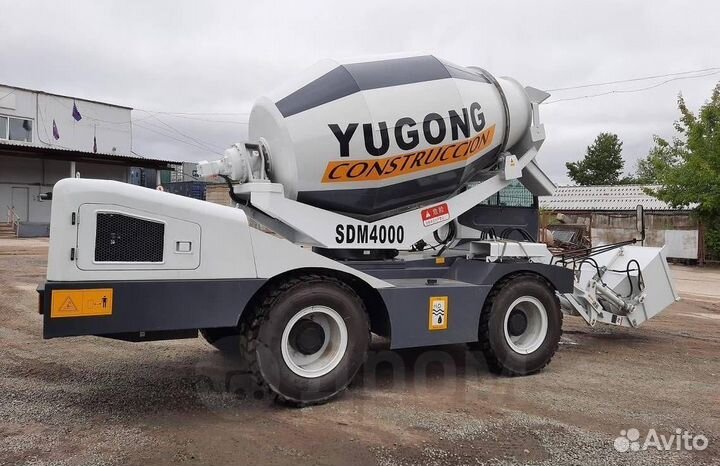 Автобетоносмеситель Yugong SDM4000, 2024