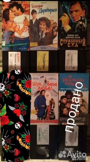Видеокассеты, эротика, vhs