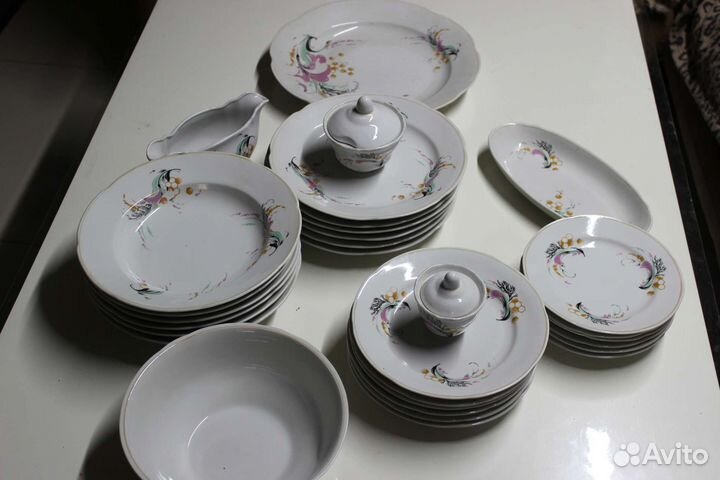 Набор столовой посуды СССР