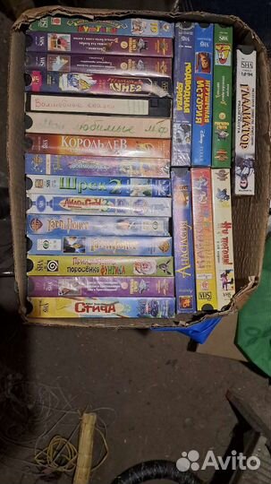 Видеокассеты мультфильмы