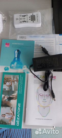 Gezatone для лица led маска с миостимуляцией