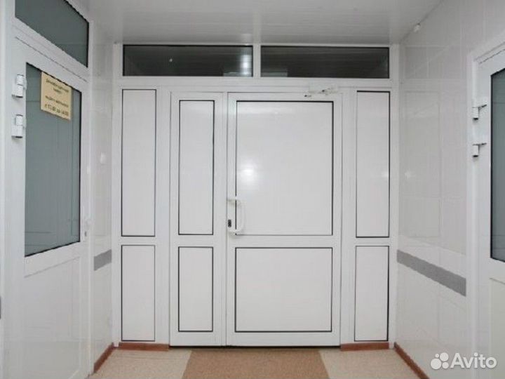 Пластиковые двери