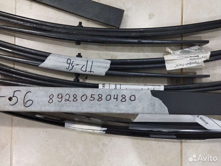 Рессоры Вис 2347 ресора москвич пикап новые