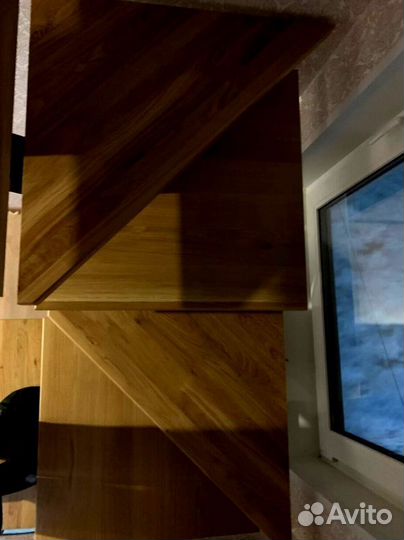 Прямая лестница на металлокаркасе