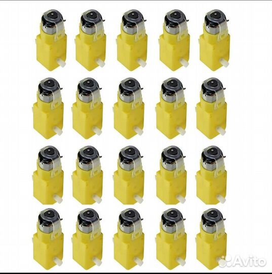 Электродвигатель двухвальный для arduino