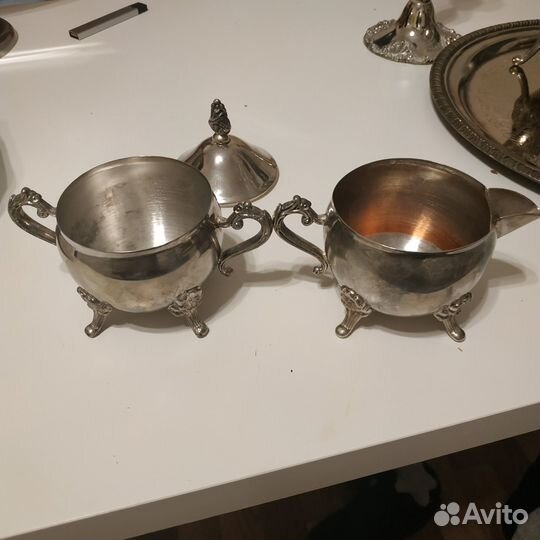 Набор посуды металлической